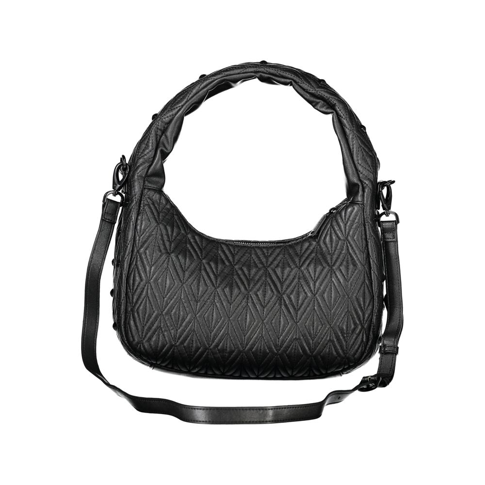 Nero Polyurethane Women Shoulder Bag