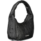 Nero Polyurethane Women Shoulder Bag