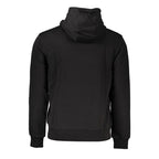 Black Cotton Men's Sweatshirt
