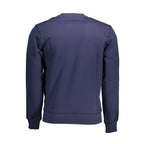 Blue Cotton Men's Sweatshirt