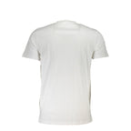White Cotton Men's T-Shirt