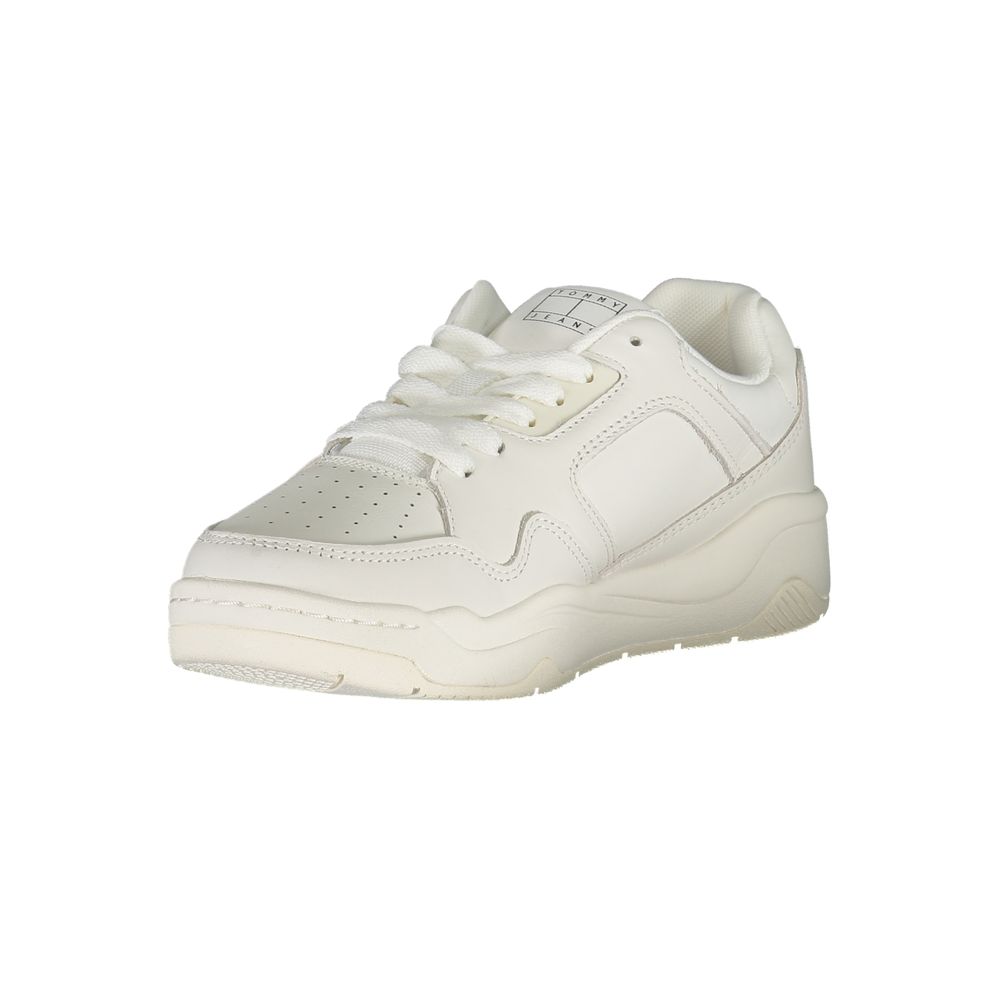 Bianco Poliuretano Donna Sneaker