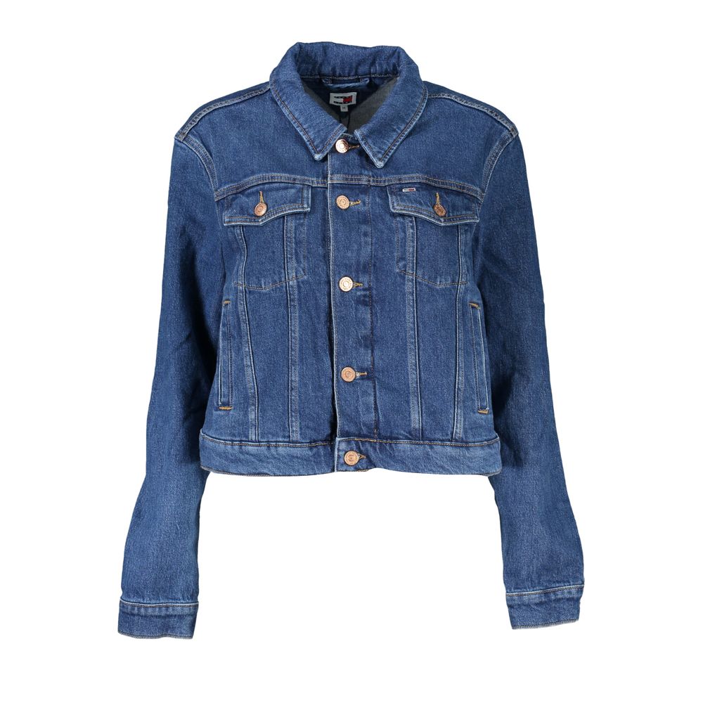 Blu Cotton Women Jacket