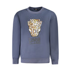 Blu Polyester Woman Sweatshirt