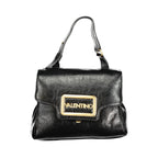 Nero Polyurethane Women Handbag
