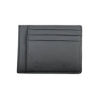 Nero Polyurethane Men Cardholder