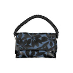 Black Polyurethane Women Handbag