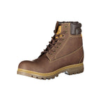 Marrone Poliestere Men Ankle Boot