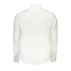 White Cotton Men's Shirt