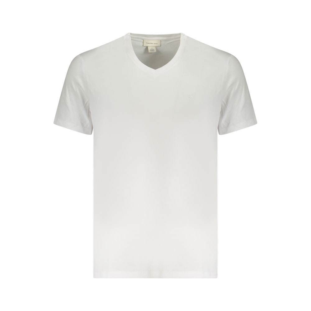 Bianco Cotton Men T-Shirt