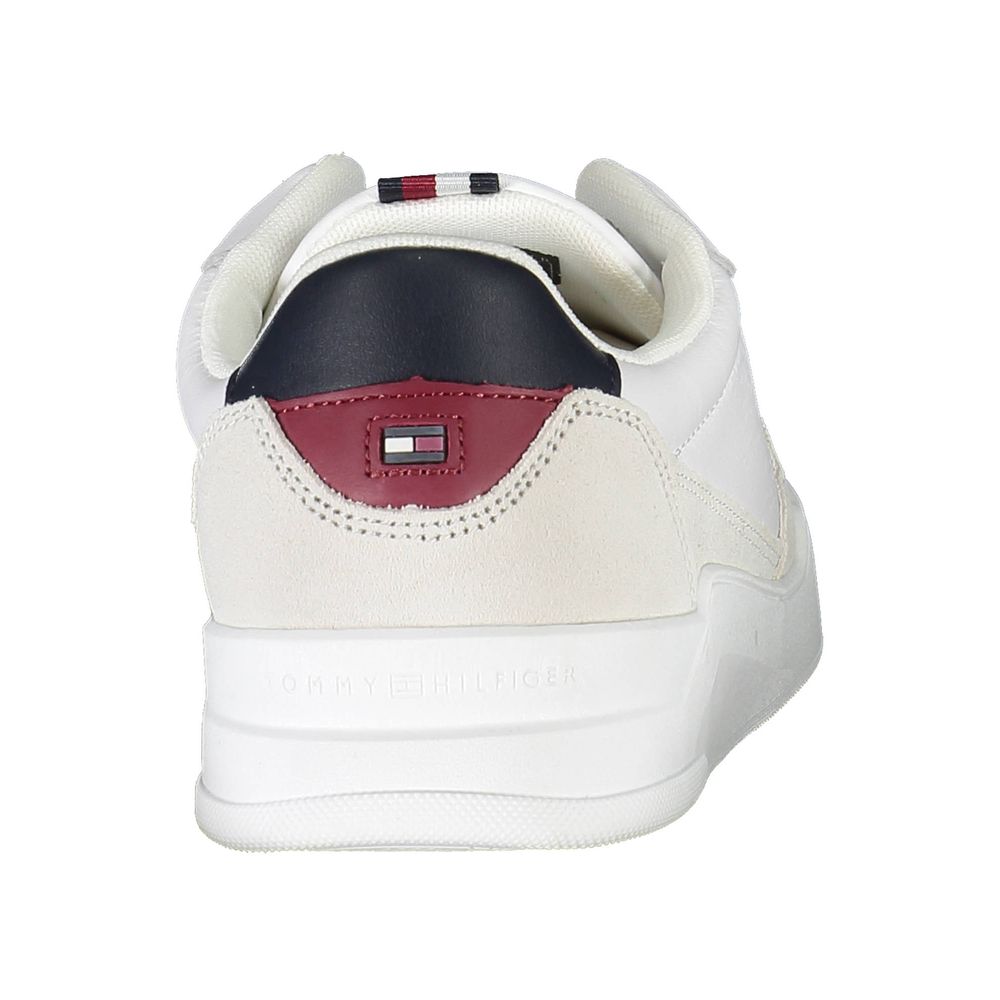 White Leather Men Sneaker