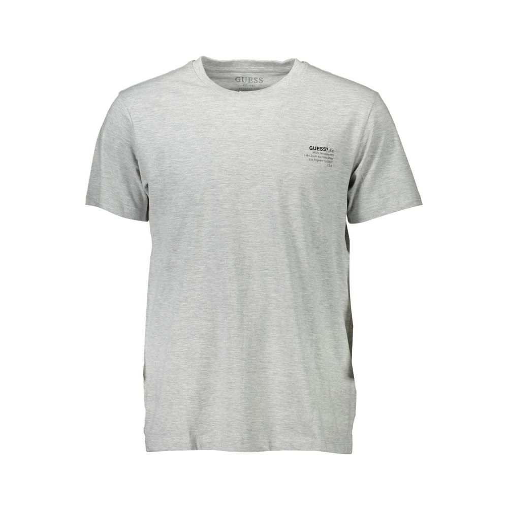 Grigio Cotone Mens T-Shirt