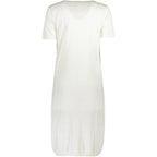Bianco Viscosa Women Dress