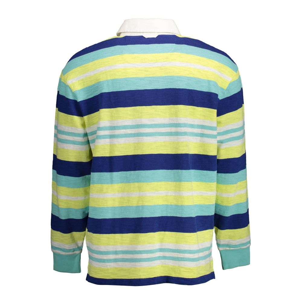 Yellow Cotton Mens Polo Shirt