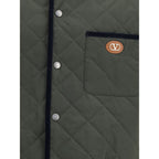 Bicolor Polyamide Coat