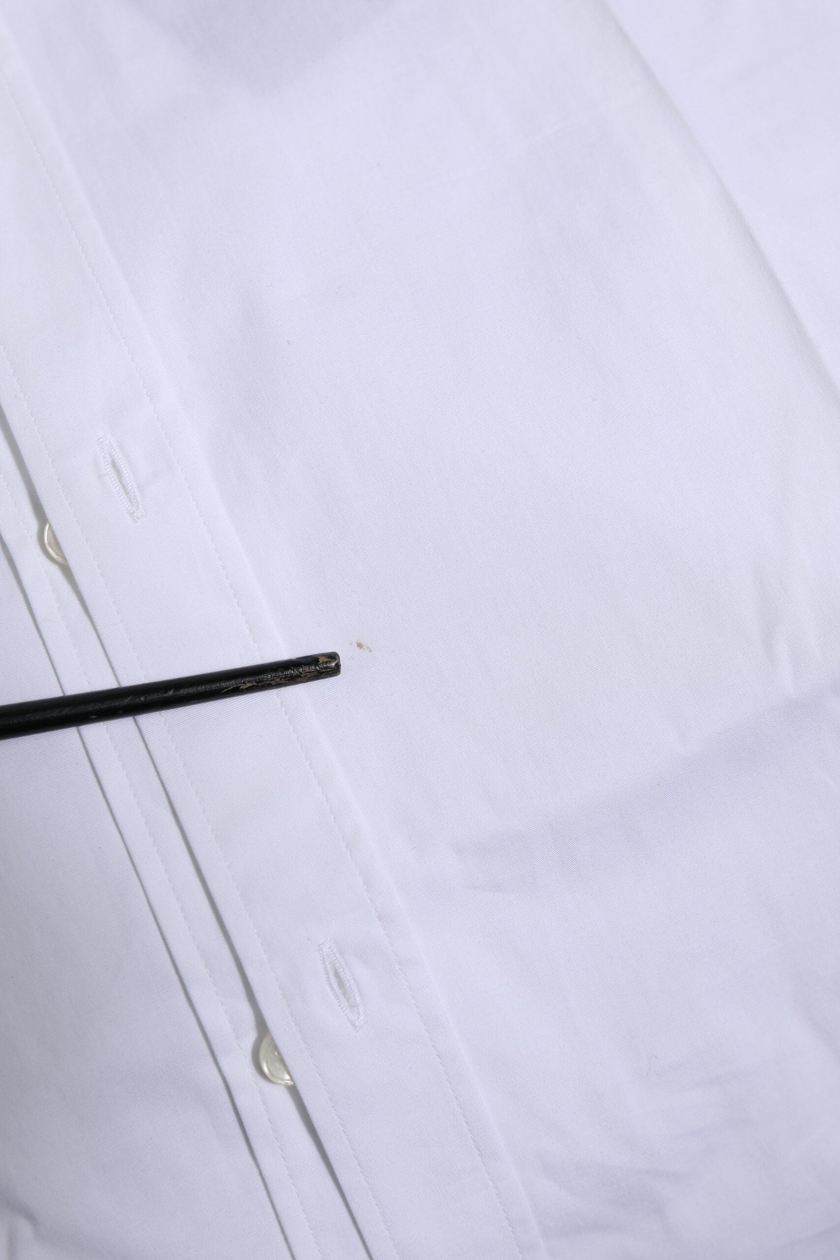 White Cotton GOLD Long Sleeves Formal Shirt