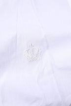 White Cotton GOLD Long Sleeves Formal Shirt