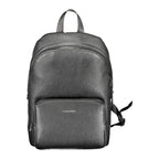 Nero Poliuretano Men Backpack