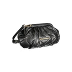Black Polyurethane Women Handbag