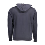 Blue Cotton Men Sweatshirt