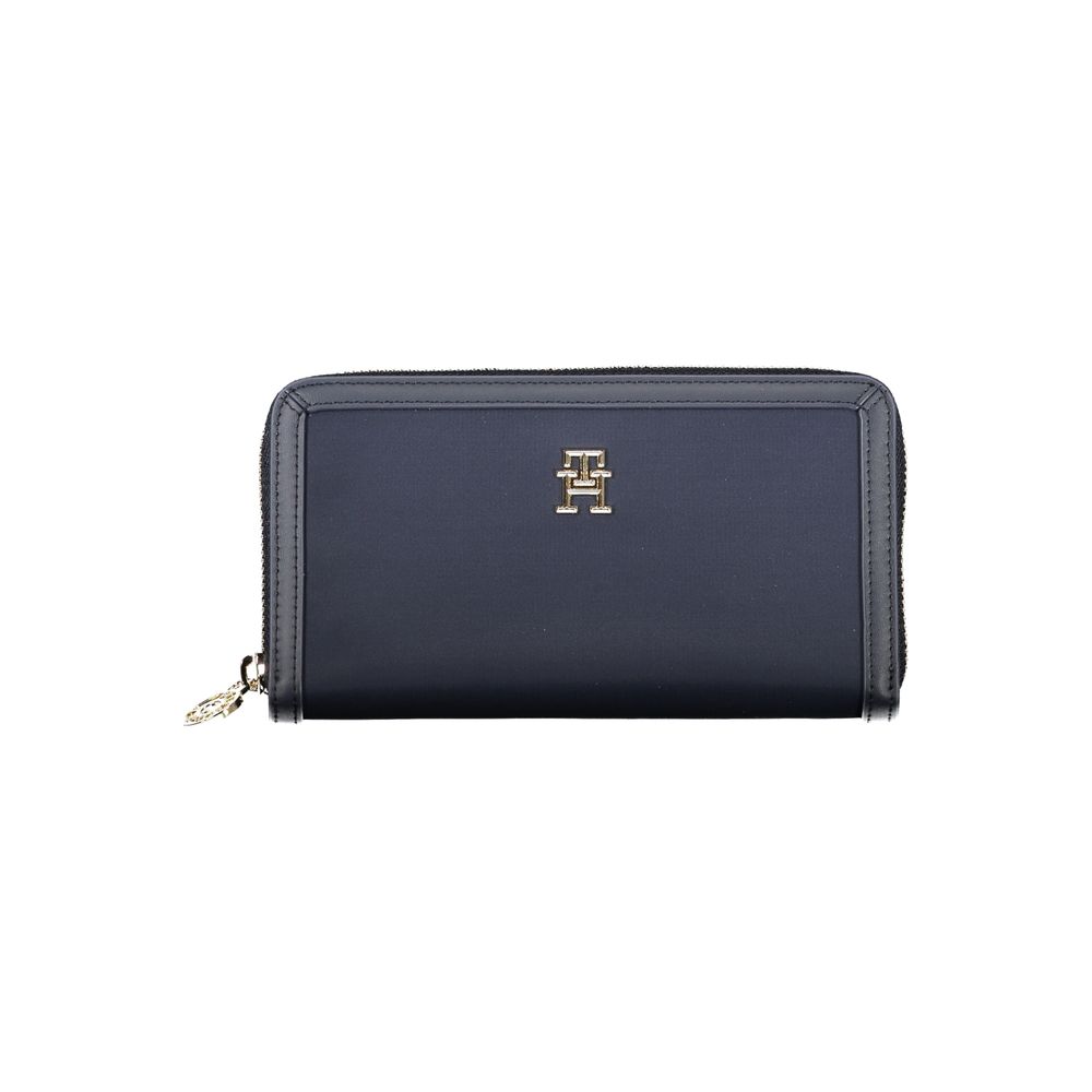 Blu Polyester Women Wallet