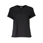 Black Organic Cotton Women T-Shirt