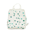 White Polyurethane Women's Backpack
