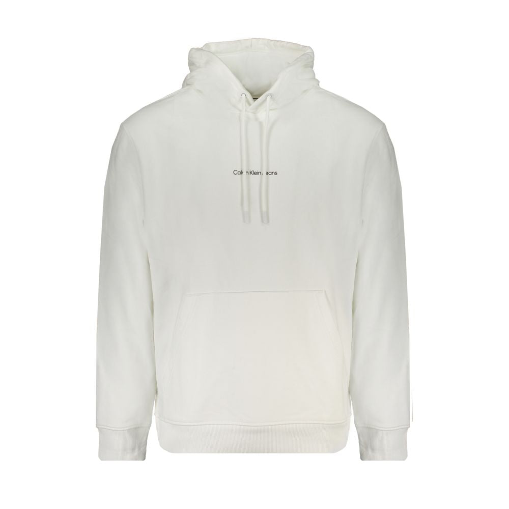 White Cotton Men's Sweatshirt