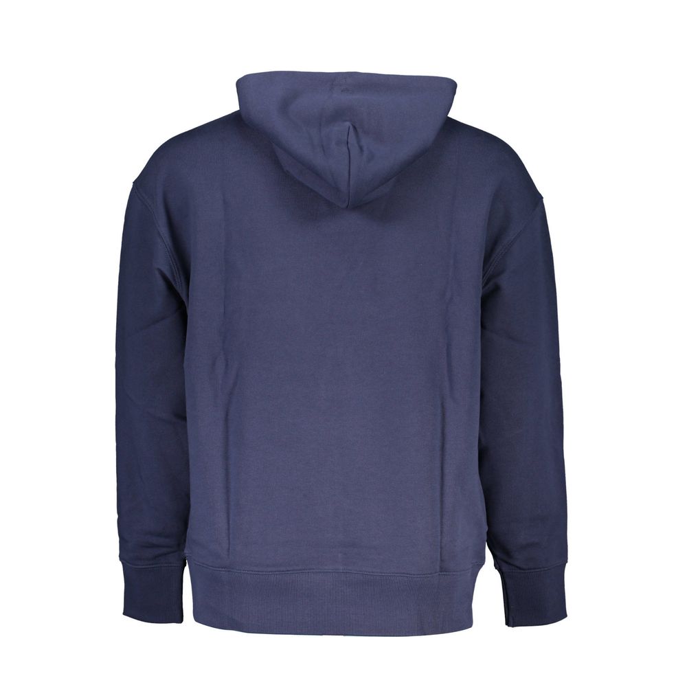 Blue Cotton Men's Sweatshirt