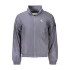 Blue Polyamide Men's Jacket