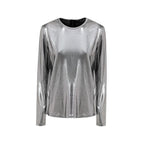 Gray Viscose Long Sleeve