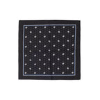 Black Silk Pocket Square