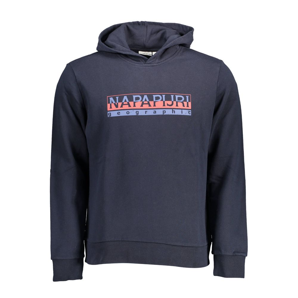 Blue Cotton Men's Sweatshirt