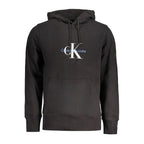 Black Cotton Men's Sweatshirt