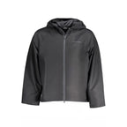 Black Polyester Men's Jacket