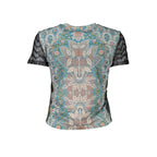 Azzurro Polyester Women T-Shirt