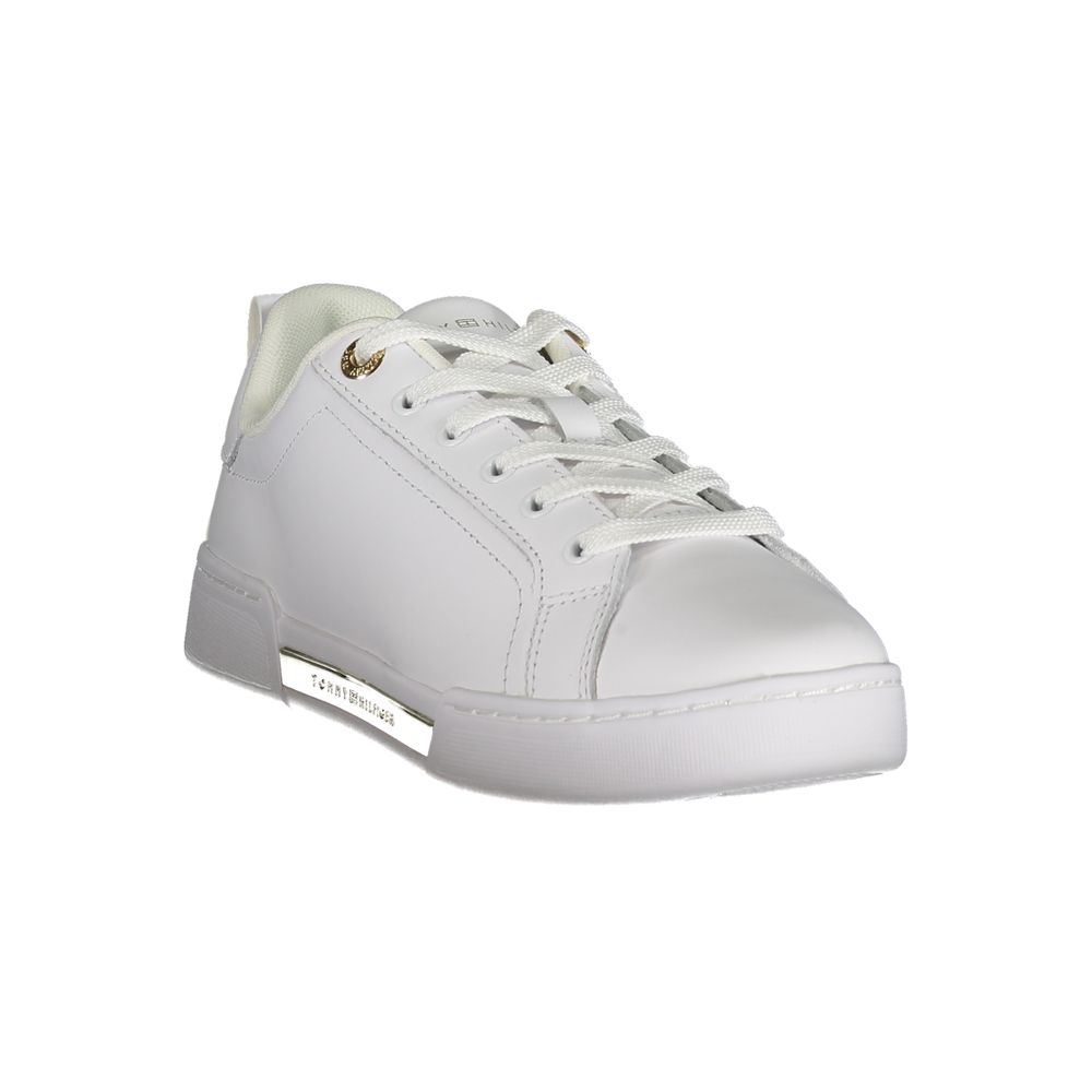 Bianco Leather Women Sneaker