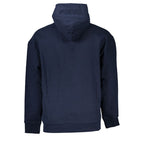 Blue Cotton Men's Hoodie