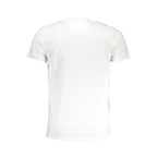 Bianco Cotton Uomo T-Shirt
