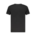 Black Cotton Men's T-Shirt