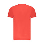 Red Cotton Men T-Shirt