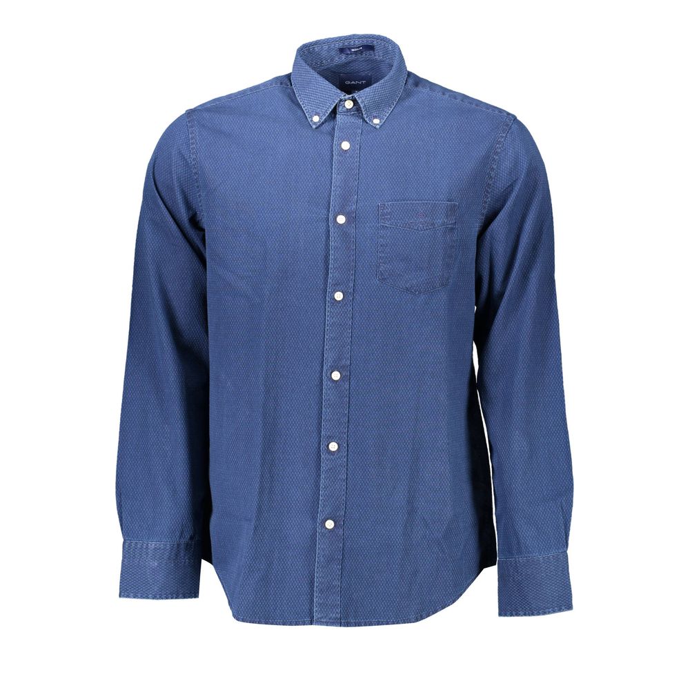 Blu Cotton Men's Shirt