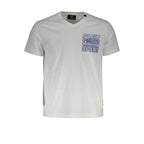 White Cotton Men's T-Shirt