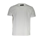 White Cotton Men's T-Shirt
