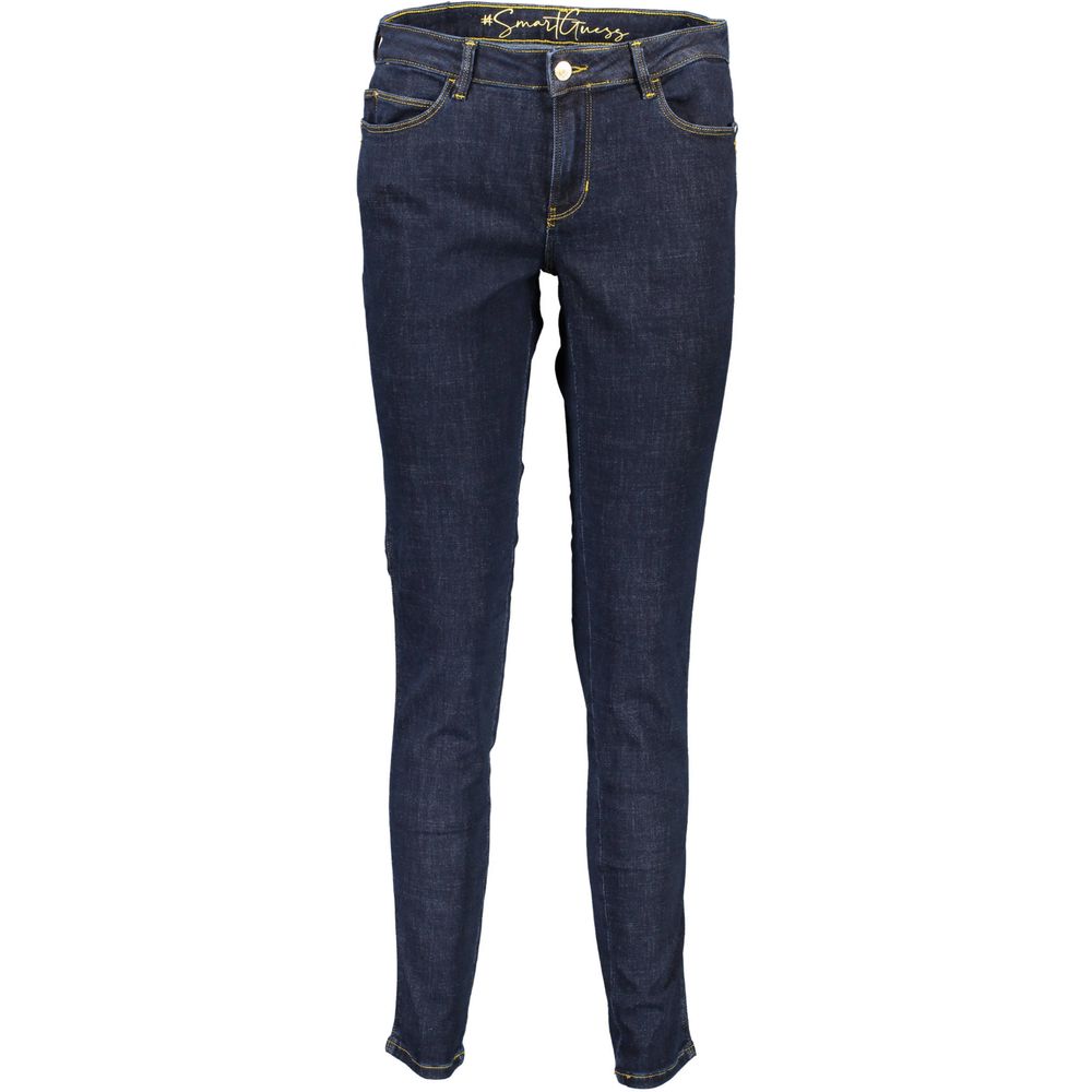 Blu Recycled Cotton Donna Jeans