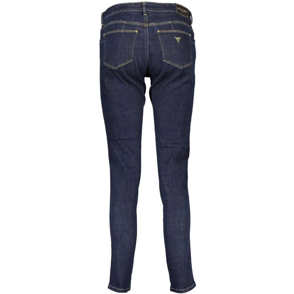 Blu Recycled Cotton Donna Jeans