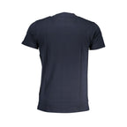 Blu Cotton Men T-Shirt