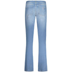 Azzurro Cotton Women's Jeans
