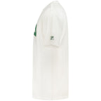 White Cotton Men T-Shirt