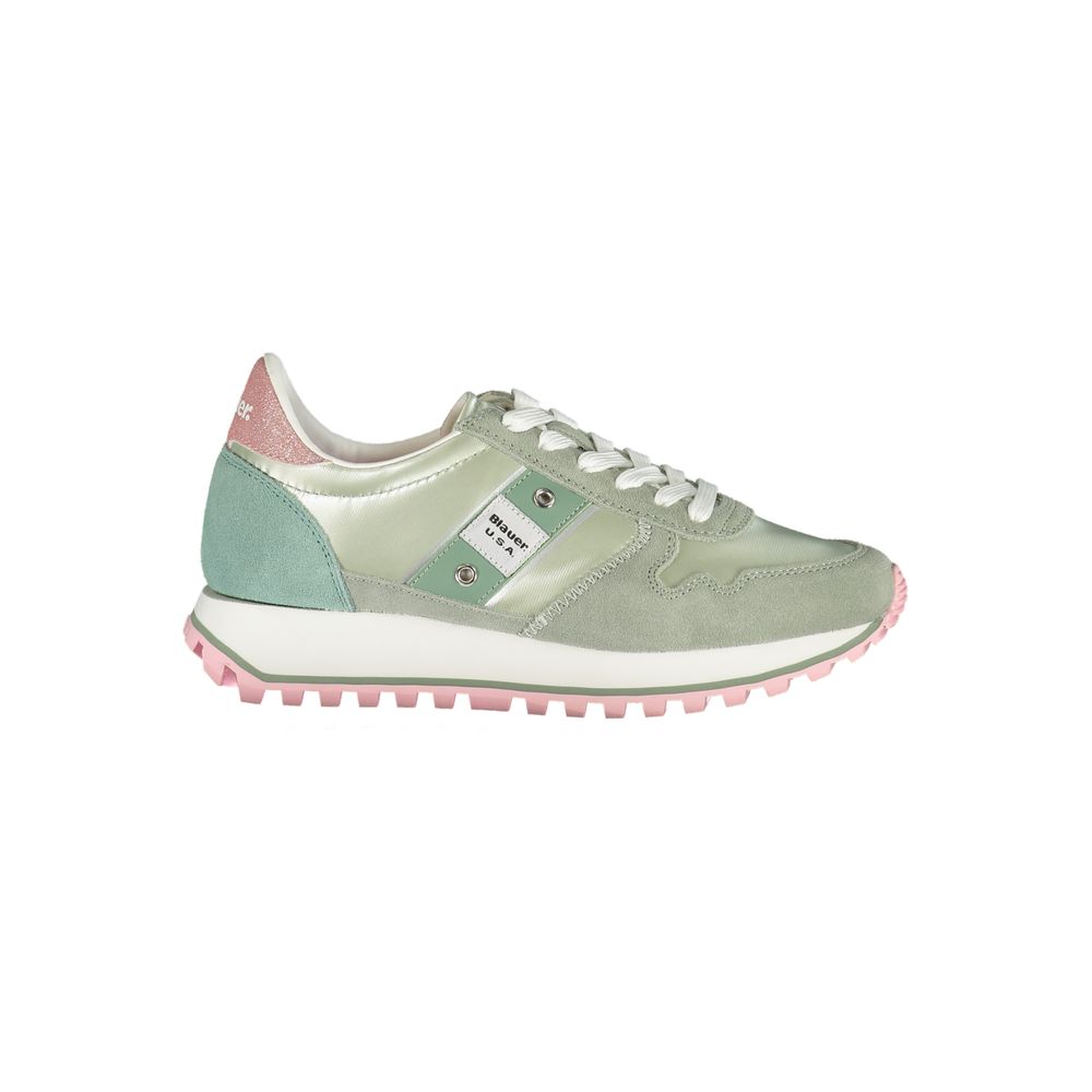 Verde Poliestere Women Sneaker